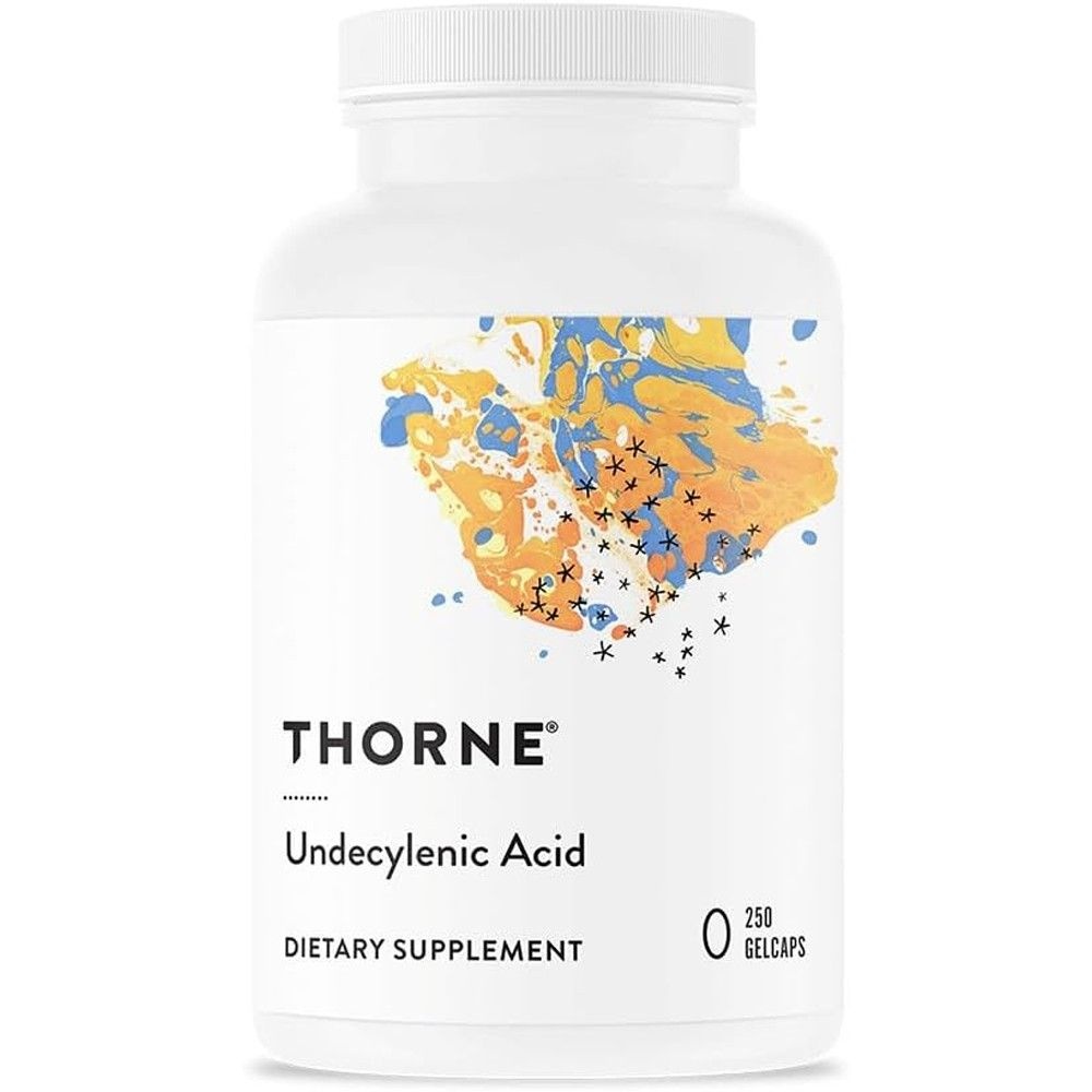 Thorne 쏜리서치 피마자 <b>운데실렌산</b> 포뮬러 250mg 250젤캡 3팩