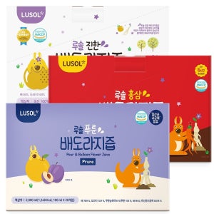 루솔 [루솔] 배도라지즙 3종 세트 (진한 20+홍삼 20+푸룬 20)