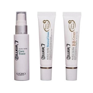 젤쿠어 홈케어 3종(소)기초세트 비비크림 영양크림 미스트