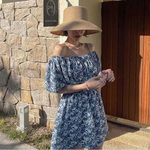 [로디] [오늘출발] 여름 바캉스 내추럴 쉬폰 점프 슈트