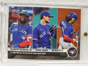 2021 TOPPS NOW 탑스 나우 블라디미르 게레로 주니어 보 비셋 MLB 야구 카드