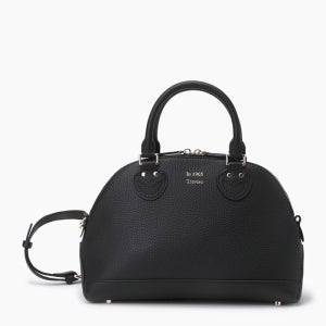 [베네통]2025 FALL 하프문 투웨이 레더 토트백 BCBG01541BK