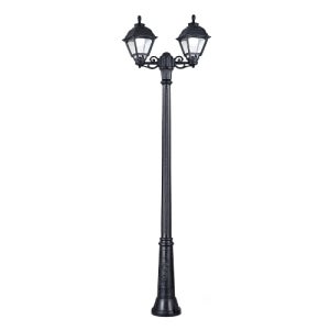 푸마갈리 IP55 방수 잔디등 야외 정원조명 세파 블랙 2등 2080mm