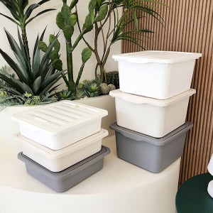 보노하우스 클래식 팬트리 수납 정리함 L 2P 리빙박스 수납박스 소품 수납함