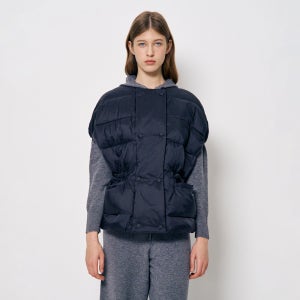 [베르니스] 더블버튼 볼륨 숄더 패딩 베스트 BE25A3FRUP299 21GEMMA.X