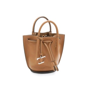 토즈 XBWBUZK0100UPP S410 LOGO CHARM LEATHER MINI BUCKET BAG XBWBUZK0100UPPS410 미니백 버즈 버킷백 숄더백