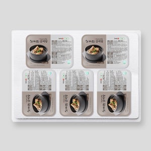 사미헌 선물세트 갈비탕 실속세트 5팩 5kg (가방포함)