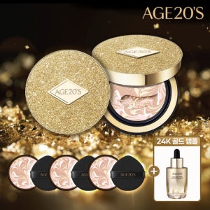 [FW최신상]에이지투웨니스 앰플 팩트 본품2+리필3+24K골드앰플 TV상품