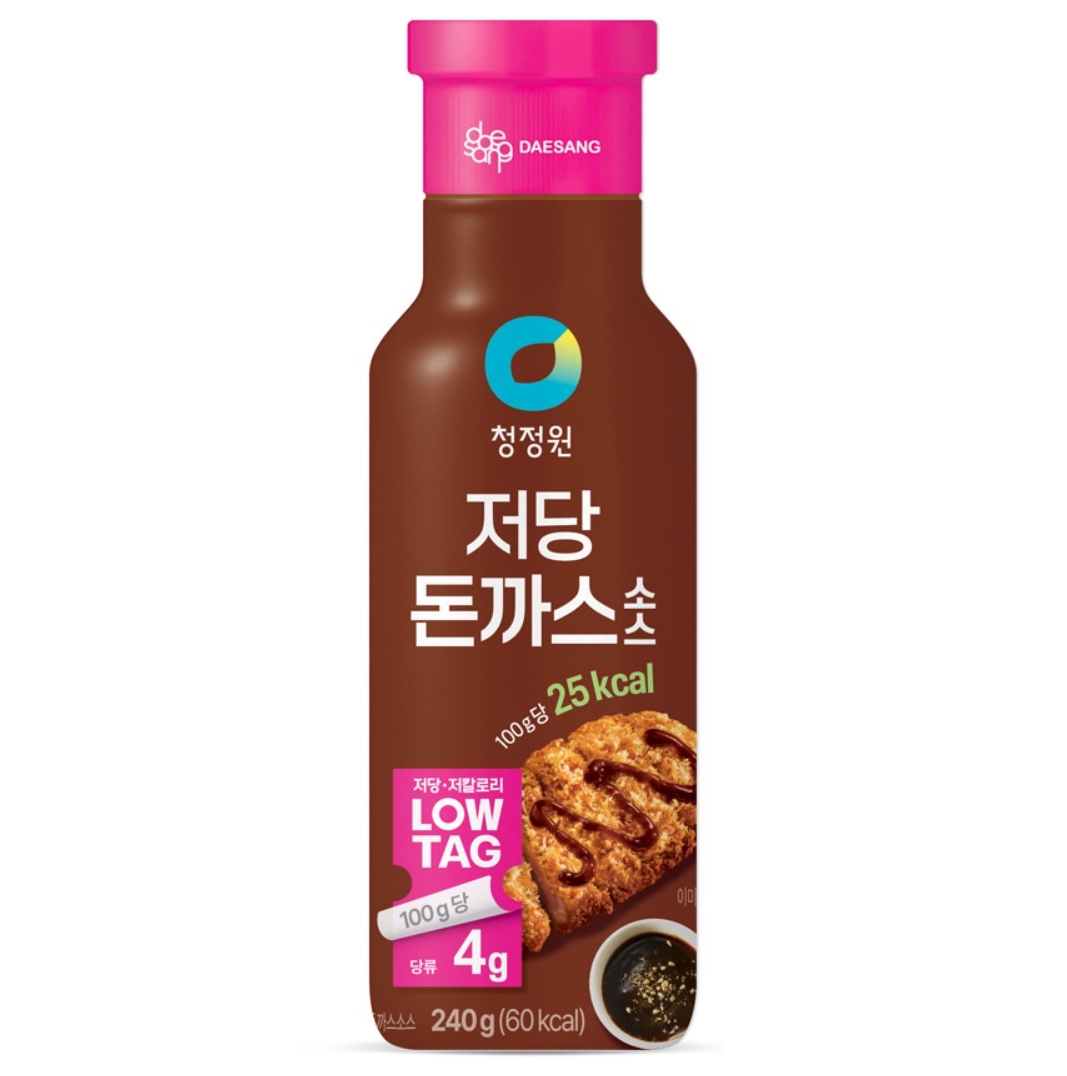 청정원 저당 돈까스 소스, 240g, 1개 (2,380원) (와우무배)