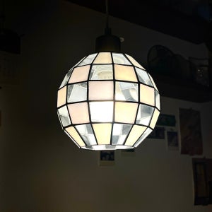 스테인드글라스 미러볼 천장등 조명 무드등, 쎄알리스