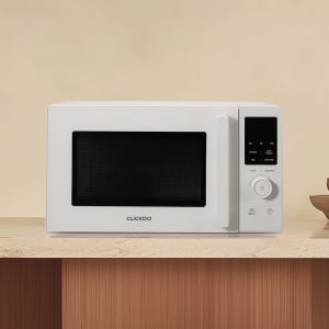 쿠쿠 (본사직영) 쿠쿠 무회전 플랫타입 23L 스팀청소 전자레인지 CMW-SF2310EW