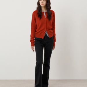 [스파오] [소프트얀] 라운드넥 카디건_SPCKF49W01 SPCKF49W01