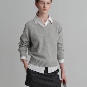 [룩캐스트] 오라 캐시미어 브이넥 니트 / ORA CASHMERE V NECK KNIT_5colors LK2FFTKT203