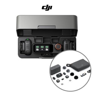 DJI 마이크 3 MIC 3 무선마이크 송수신기 (2TX+1RX+충전케이스)