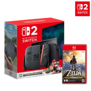 닌텐도 스위치2 마리오 카트 월드 세트+스위치2 젤다의 전설 브레스 오브 더 와일드