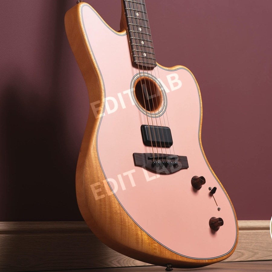 Fender 펜더 어쿠스타소닉 플레이어 재즈마스터 쉘 핑크
