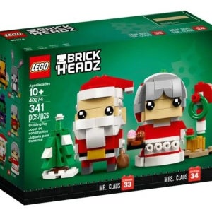 (레고코리아) 레고 40274 브릭헤즈 산타할아버지와 할머니 국내발송