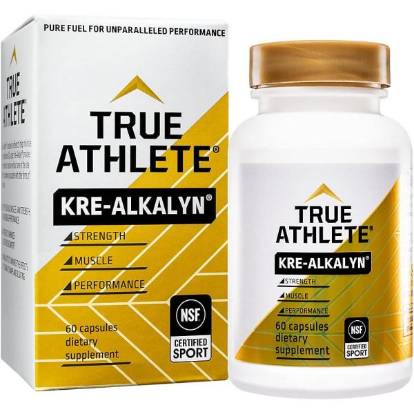 <b>True</b> Athlete Kre Alkalyn 1 500mg - Helps Build Muscle <b>Gain</b> Strength &amp; Increase Performance Buffe  60