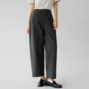 커브드 코튼팬츠