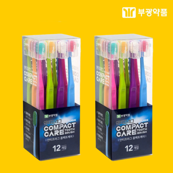 부광약품 콤팩트헤드 초극세모 12입+12입(24입) (12,240원) (무료)