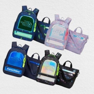 {매장정품} 노스페이스 THE NORTH FACE 노스페이스키즈 NM2DQ02 와이드 프리즘 스쿨 팩 세트 저학년 백팩 704858
