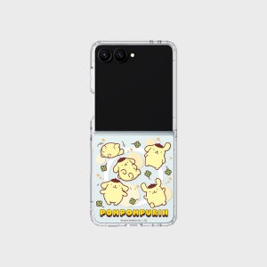 폼폼푸린 패턴 모노라인 마그넷 케이스 for Galaxy Z Flip7