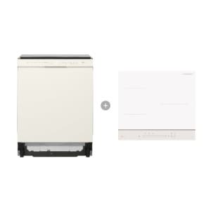 LG 디오스 AI 오브제컬렉션 식기세척기 + LG 디오스 오브제컬렉션 인덕션 6EW3E-QKBOE