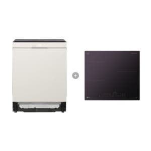 LG 디오스 AI 오브제컬렉션 식기세척기 + LG 디오스 인덕션 6BG2E-AMBOE