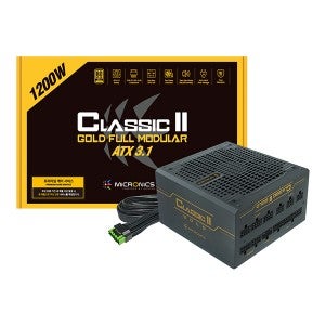 마이크로닉스 Classic II 1200W 80PLUS골드 풀모듈러 ATX3.1