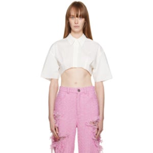 BONBOM 오프 화이트 수민 셔츠 XUMEEN SHIRT TP854096204 XUMEENSHIRT