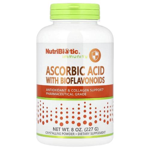 <b>뉴트리바이오틱</b> 아스코르브산 Ascorbic Acid Bioflavonoids 분말 227g