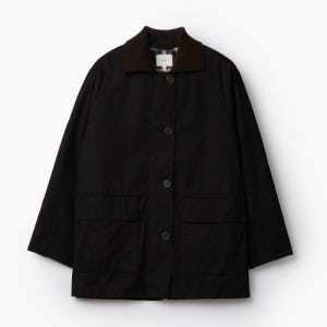 [에피그램] 니트 카라 플리츠 툭자켓 EFJAW25101BKX EFJAW25101BKX