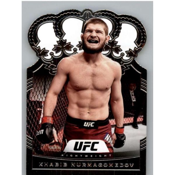 2021 파니니 UFC 크라운 로얄 16 하빕 누르마고메도프 라이트급 공식 MMA 트레이딩 카드 원시NM 이상 상태 기록  2021 파니니 UFC 크라운 로얄 16 하빕 누르마고