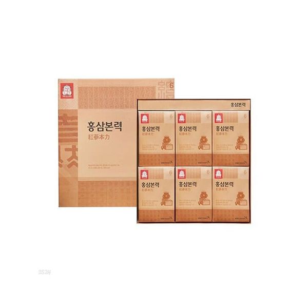 정관장 하프클럽/<b>정관장 홍삼본력 40ml</b> x 30포 (15일분)