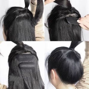 [케이제이] 뒷통수 뒤통수 뽕 헤어 머리 볼륨 패드 핀 삔 정수리_WD6B5BF