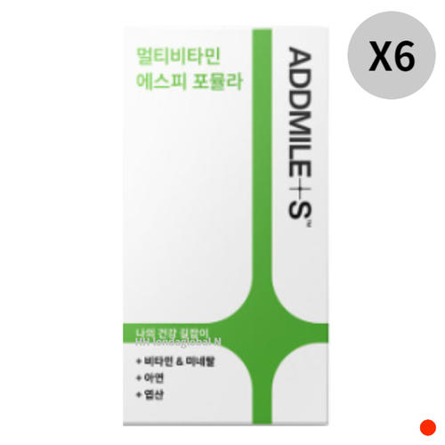 애드마일스 멀티비타민 <b>미네랄</b> 포뮬라 아연 12개월분