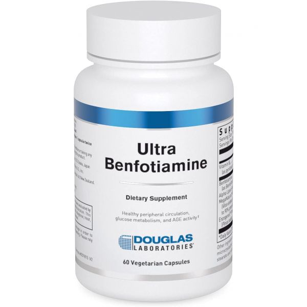 더글라스 랩스 <b>울트라</b> 벤포티아민 혈액 순환 대사 지원 60 캡슐 미국내수용  Standard Packaging  1개  60정