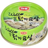 하림 웰 닭가슴살 80g