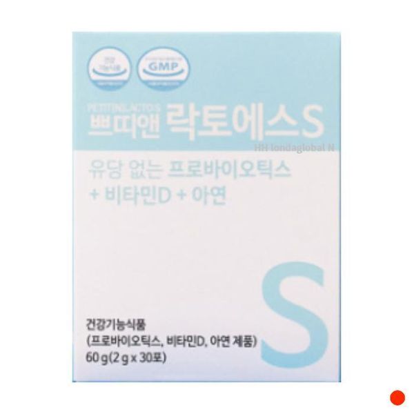 쁘띠앤 하프클럽/기타 <b>쁘띠앤 락토에스</b> 키즈 어린이 유산균 비타민D 30포