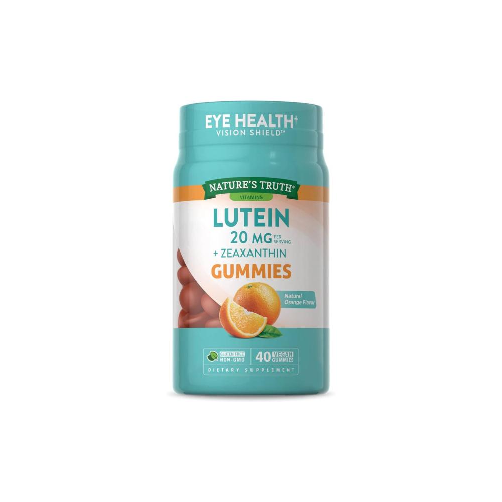 Nature’s Truth 네이처스 <b>트루 루테인 지아잔틴</b> 구미 오렌지맛 20mg 40구미  1개  40정