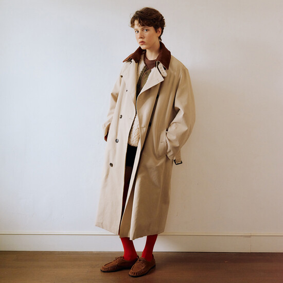 그린버터 Dual Season Heritage Trench (Beige)