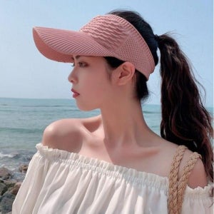 넓은챙 니트 여자모자 남자모자 여름 등산모자 (WFIWPFN)