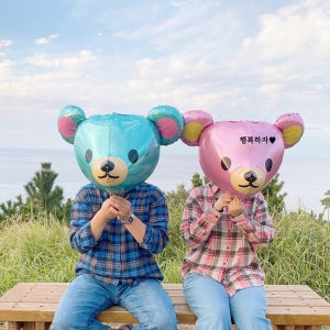 [1+1+1] 이벤트 풍선 생일 파티 소품 용품 , 이니월드