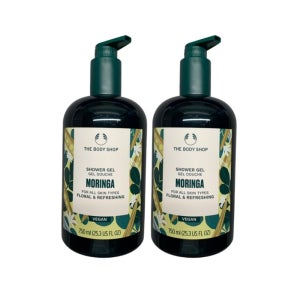 더바디샵 모링가 샤워젤 750 ml 2개