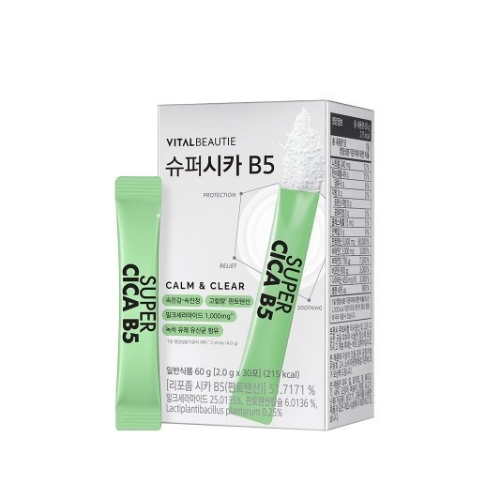 바이탈뷰티 슈퍼시카B5 2g x 30포, 1개