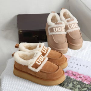 호주어그 DK2025FW 여성 플랫폼 양털로퍼 겨울어그슬리퍼