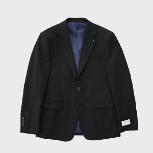 [에스티코] 슬림 사방스판 수트 자켓 (블랙)