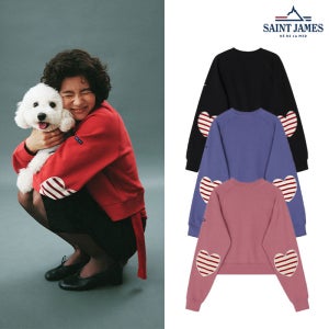 세인트제임스 [정상가 178,000원] 봉봉 쁘띠 맨투맨 Bon Bon Petit 6종