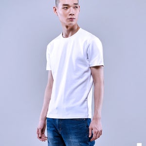 [유핑] [골드라벨 2세대] 슬림핏 크루넥 반팔 티셔츠 U2C-TSGL2-SL