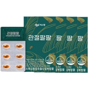 씨스팡 관절팔팔 초록입 홍합 추출 오일 복합물 310mg 30캡슐 x 4개